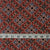 Precut 0.25 meters -Ajrakh Hand Printed Natural Dyed Cotton Fabric