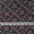 Precut 0.25 meters -Ajrakh Hand Printed Natural Dyed Cotton Fabric