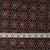 Precut 0.25 meters -Ajrakh Hand Printed Natural Dyed Cotton Fabric