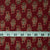 Precut 0.25 meters -Ajrakh Hand Block Natural Dyed Cotton Fabric