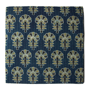 Ajrakh Hand Block Natural Dyed Cotton Fabric
