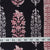Precut 0.50 meters -Black & White Bagh Handblock Printed Cotton Fabric