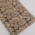 Off White and Black Bagru Dabu Hand Block Printed Pure Cotton Fabric with floral design