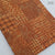 Brown Dabu Hand Block Printed Pure Cotton Fabric with abstract print