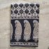 Bagru Hand Block Printed Pure Cotton Fabric with Big Border