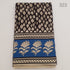 Bagru Hand Block Printed Pure Cotton Fabric with Big Border