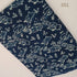 Dabu Indigo Hand Block Printed Pure Cotton Fabric