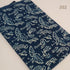 Dabu Indigo Hand Block Printed Pure Cotton Fabric