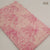 Pink Dabu Hand Block Printed Pure Cotton Fabric with elephant print