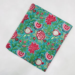 Sanganeri Hand Block Printed Cotton Fabric