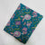 Blue and Purple Sanganeri Hand Block Printed Pure Cotton Fabric with floral design
