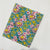 Blue and Yellow Sanganeri Hand Block Printed Pure Cotton Fabric with floral  print