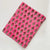 Pink and Red Sanganeri Hand Block Printed Pure Cotton Fabric with floral print