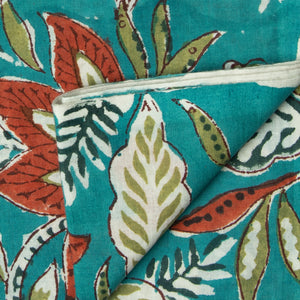 Sanganeri Hand Block Printed Cotton Fabric