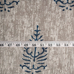 Precut 1 meter - Bagru Dabu Hand Block Printed Cotton Fabric