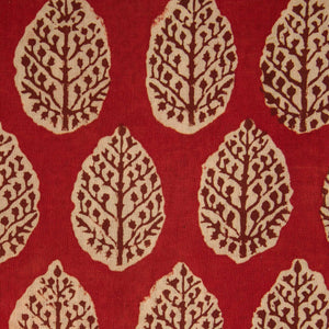 Bagru Hand Block Printed Cotton Fabric