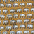 Precut 1 meter -Dabu Bagru Hand Block Printed Cotton Fabric