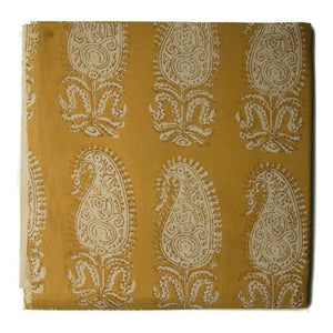 Precut 0.75 meters -Bagru Dabu Hand Block Printed Cotton Fabric