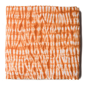Precut 0.25 meters -Yellow Tie & Dye Cotton Fabric