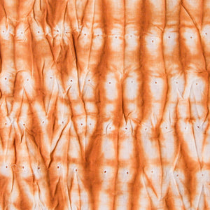Precut 0.25 meters -Yellow Tie & Dye Cotton Fabric