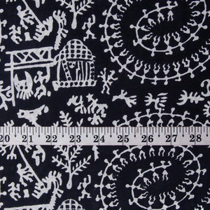 Sanganeri Hand Block Printed Cotton Fabric