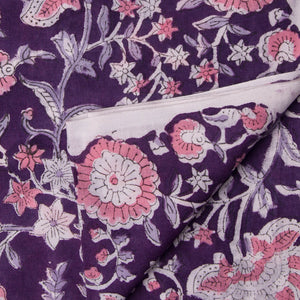 Sanganeri Hand Block Printed Cotton Fabric