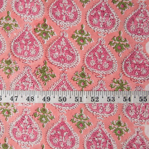 Sanganeri Hand Block Printed Cotton Fabric
