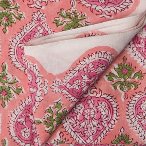 Sanganeri Hand Block Printed Cotton Fabric