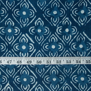 Sanganeri Hand Block Printed Cotton Fabric
