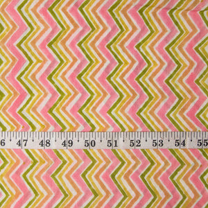 Sanganeri Hand Block Printed Cotton Fabric