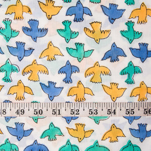 Sanganeri Hand Block Printed Cotton Fabric