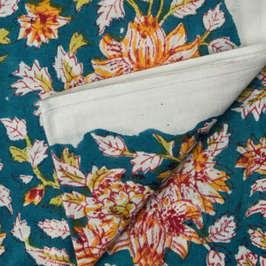 Sanganeri Hand Block Printed Cotton Fabric