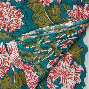 Sanganeri Hand Block Printed Cotton Fabric