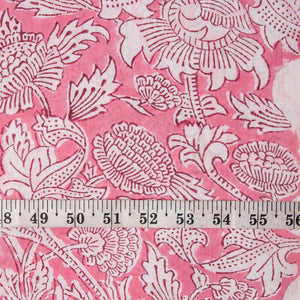 Sanganeri Hand Block Printed Cotton Fabric