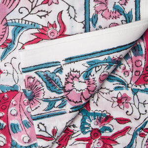 Sanganeri Hand Block Printed Cotton Fabric