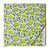 Green and White Sanganeri Hand Block Printed Cotton Fabric with animal design