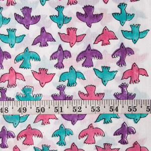Sanganeri Hand Block Printed Cotton Fabric