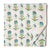 Blue and Green Sanganeri Hand Block Printed Cotton Fabric  with floral print
