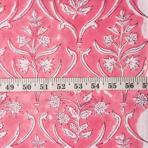 Sanganeri Hand Block Printed Cotton Fabric