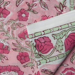 Sanganeri Hand Block Printed Cotton Fabric