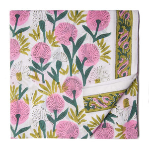 Sanganeri Hand Block Printed Cotton Fabric