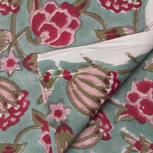 Sanganeri Hand Block Printed Cotton Fabric