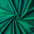 Precut 1 meter -Green Semi Dupion Cotton Silk Fabric
