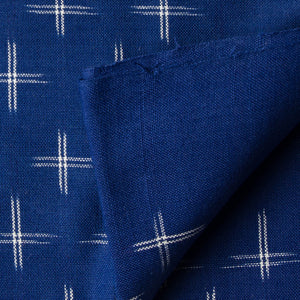 Precut 1 meter -Double Ikat Pochampally Woven Cotton Fabric