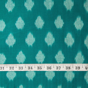 Precut 0.5 meters -Ikat Pochampally Woven Cotton Fabric