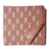 Precut 0.25 meters -Brown Ikat Pochampally Woven Cotton Fabric