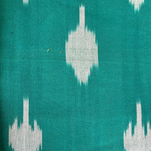 Precut 1 meter -Ikat Pochampally Woven Cotton Fabric
