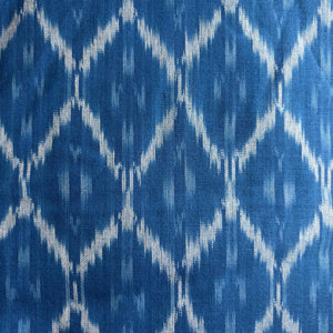 Precut 1 meter -Ikat Pochampally Woven Cotton Fabric