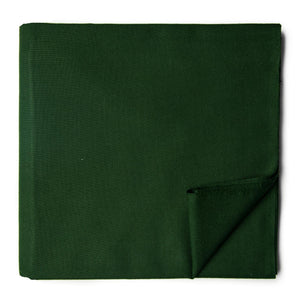 Precut 1 meter -Green Ikat Plain Woven Cotton Fabric