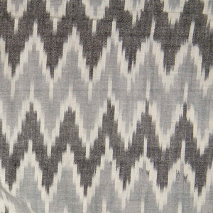 Mercerised Ikat Pochampally Woven Cotton Fabric